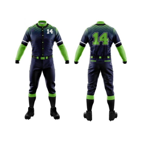 Custom Made Wholesale Sublimation Men Women Youth Baseball Uniforms Two Button up Short Sleeve Sublimated Softball Jerseys