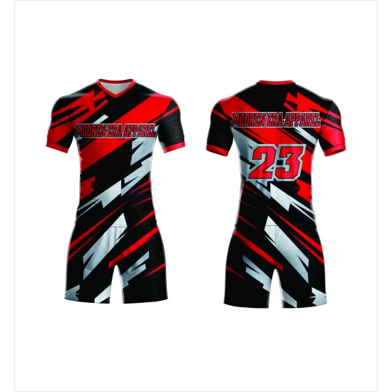 OEM Custom Name Men's Breathable Football Soccer Uniforms & Kits with Hot Sale Sublimation Printing Personalized Sports Gear