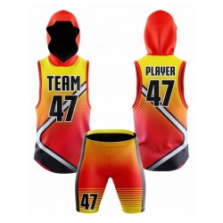 Polyester Spandex Sublimated Printed Design Your Own Team Sport Football Shirt Men Custom Sublimation 7V7 Football Uniforms