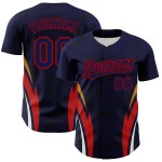 Custom Logo 3D Pattern Embroidery Wholesale Blank Baseball Jersey Sublimation Printed Team Baseball Jersey