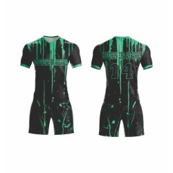 Custom Design Full Sublimation Soccer Kit Digital Printing Football Uniforms France Jerseys with Custom Name