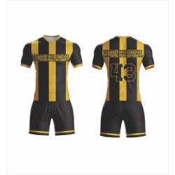 Customizable Men's Soccer Jersey Sets Practice Football Shirts with Sublimation Custom Name & France Team Club Football Wear