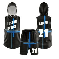 7v7 Youth Football Player Training Compression Set Custom Sublimated 7 Flag Jerseys Breathable Uniform Shirts
