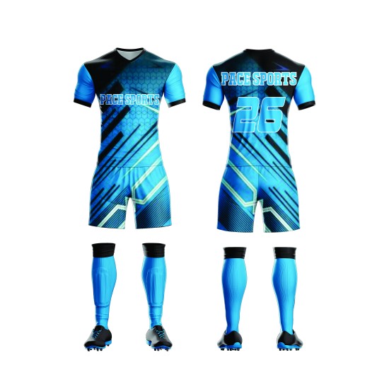 Wholesale Cheap Thai Quality Sublimation Club Soccer Jersey Sets Football Wear Kits Soccer Uniform