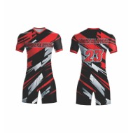 Customized Men's Football Uniforms Breathable Soccer Shorts Jersey Set with Custom Name and Club Team Sublimation Sport Wear