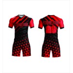 Custom Men Soccer Jersey Set OEM Model Soccer Wear Soccer Tracksuit Jersey Football Team Wear