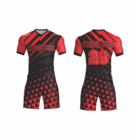 Custom Men's Practice Football Shirts Sublimation Soccer Wear Jerseys Team Uniforms Washed Custom Sportswear for Clubs Teams