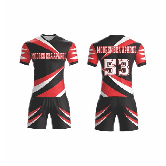 High Quality Custom Name Soccer Uniform Set Comfortable and Breathable Sublimation Jersey From France
