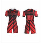 Wholesale 100% Polyester Football Set Football Clothes Team Jersey American Football Wear Sublimation Soccer Set Uniform